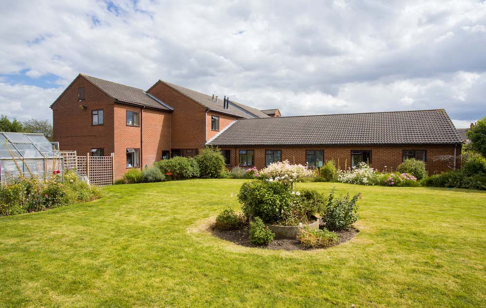 Madeira Care Home garden