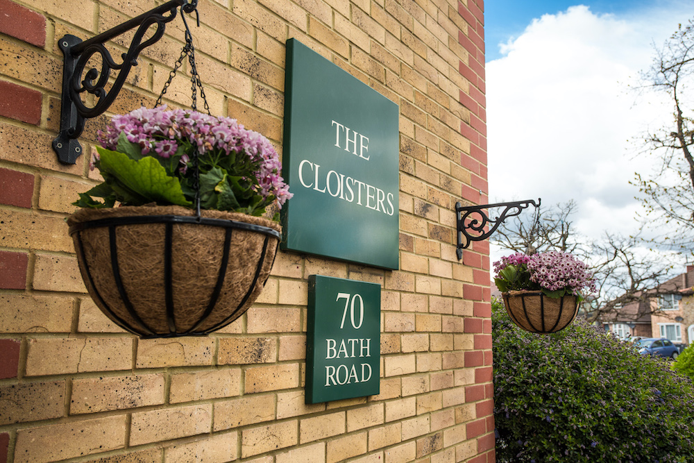 Cloisters Care Home front